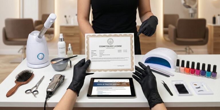 Working as a Barber, Lash Tech, or Nail Tech with a Cosmetology License, What’s Allowed?